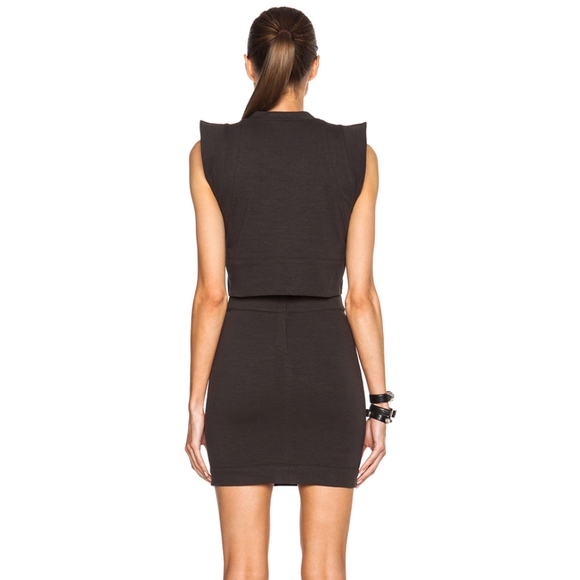 ❌SOLD❌IRO Washed Cotton Cut-Out Mini Dress - Picture 3 of 8